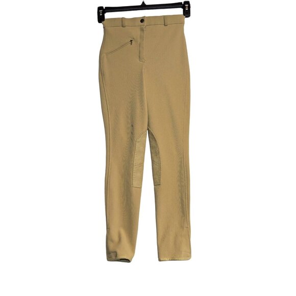 TuffRider Beige Riding Breeches Size 24 - Picture 1 of 8